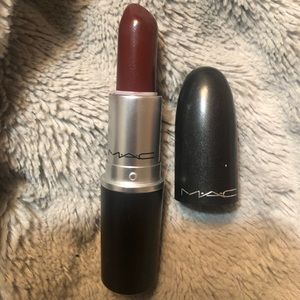Mac matte lipstick color Sin B47 used once.cleaned